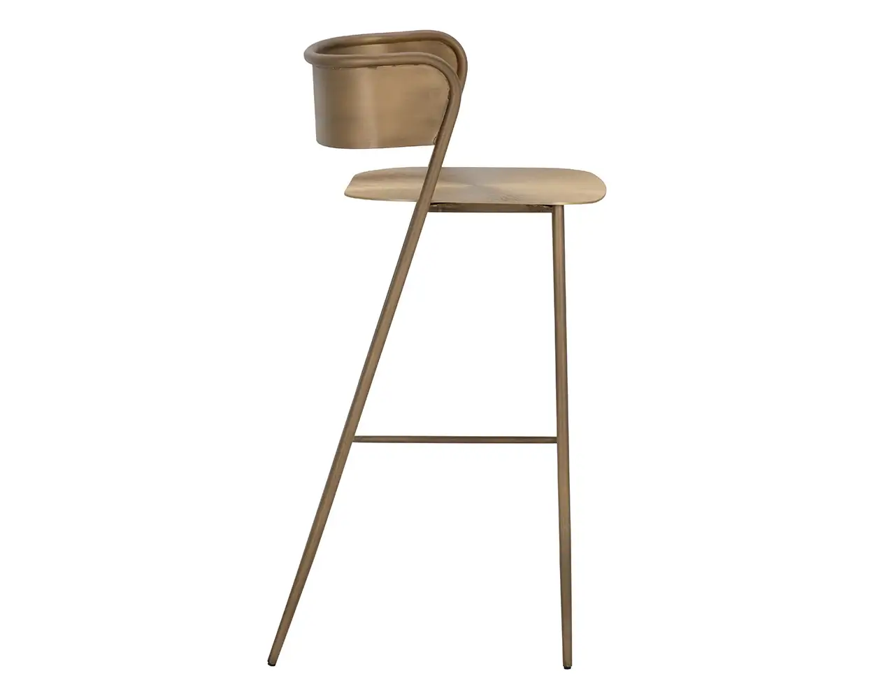SUNPAN Keanu Barstool Gold 110938 king city