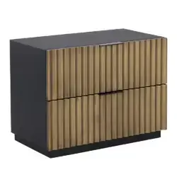 SUNPAN Carlin Nightstand Antique Brass 111018 niagara