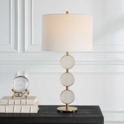 UTTERMOST THREE RINGS TABLE LAMP 30202-1 vaughan