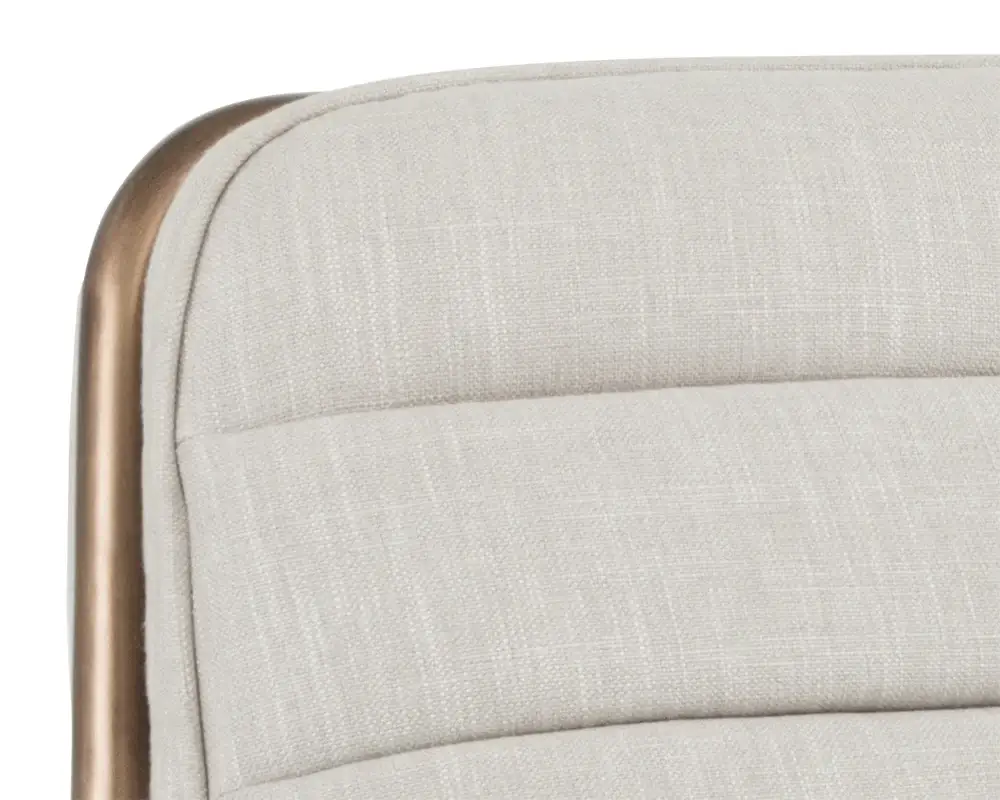 Sunpan Lincoln Lounge Chair Beige Linen 102584 oakville