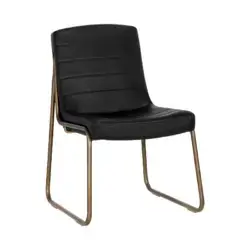 Sunpan Anton Dining Chair Black Set of Two 103413 windsor