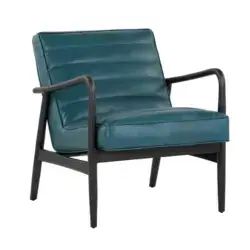 Sunpan Lyric Lounge Chair Vintage Peacock 104093 oakville