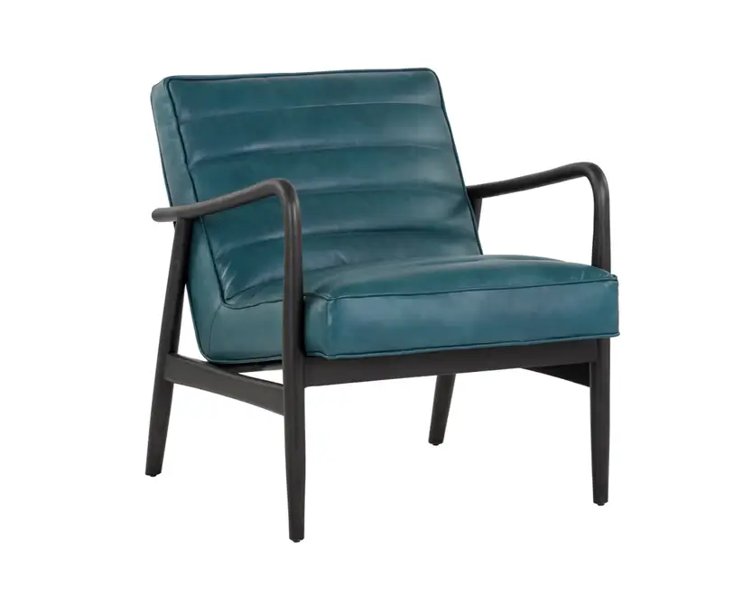 Sunpan Lyric Lounge Chair Vintage Peacock 104093 oakville