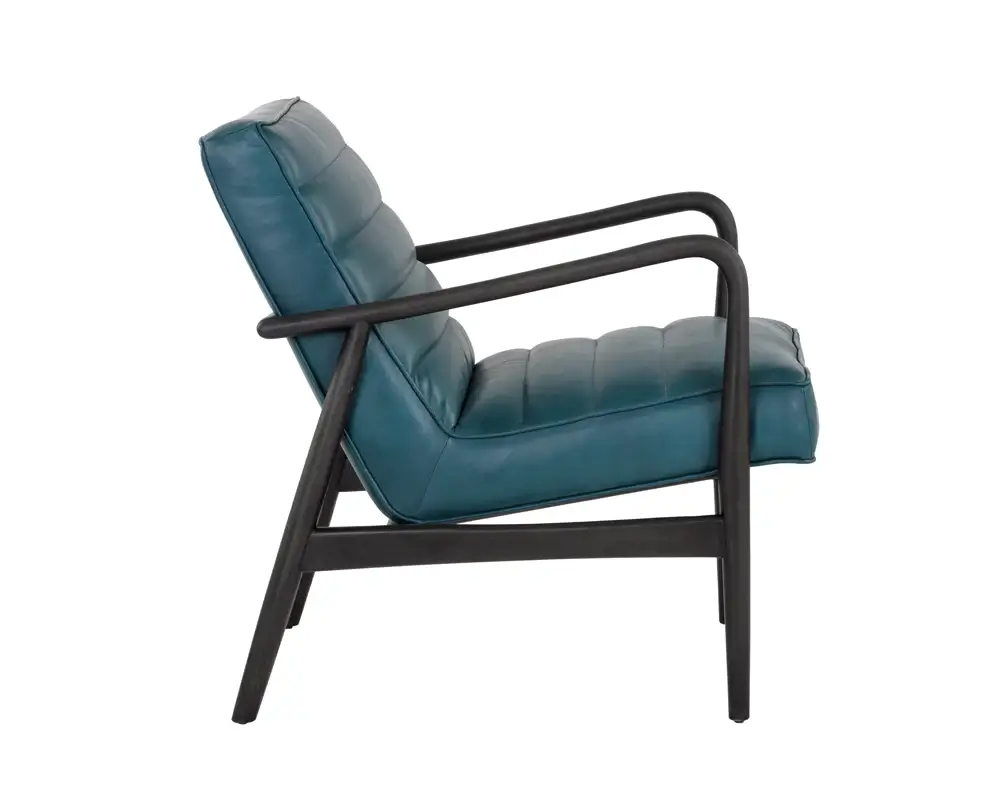 Sunpan Lyric Lounge Chair Vintage Peacock 104093 oakville