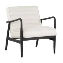Sunpan Lyric Lounge Chair Vintage Vanilla 104094 burlington