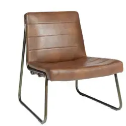 Sunpan Anton Lounge Chair Bravo Cognac 104843 sarnia