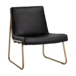 Sunpan Anton Lounge Chair Black 105098 vancouver
