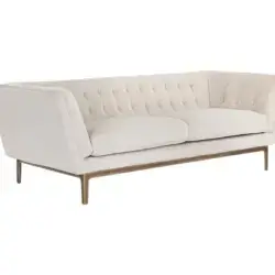 Sunpan Petal Sofa Piccolo Prosecco 105106 alliston