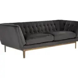 Sunpan Petal Sofa Piccolo Pebble 105107 sarnia