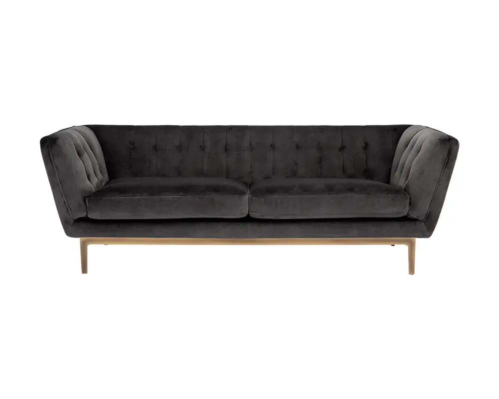 Sunpan Petal Sofa Piccolo Pebble 105107 sarnia