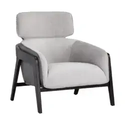Sunpan Maximus Lounge Chair Polo Club Stone 105410 collingwood