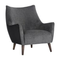 Sunpan Sorrel Lounge Chair Polo Club Kohl Grey 105464 niagara