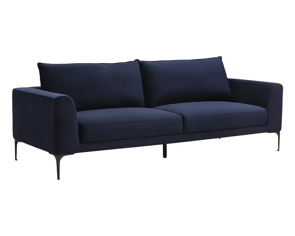 Sunpan Virgo Sofa Metropolis Blue 105489 newmarket