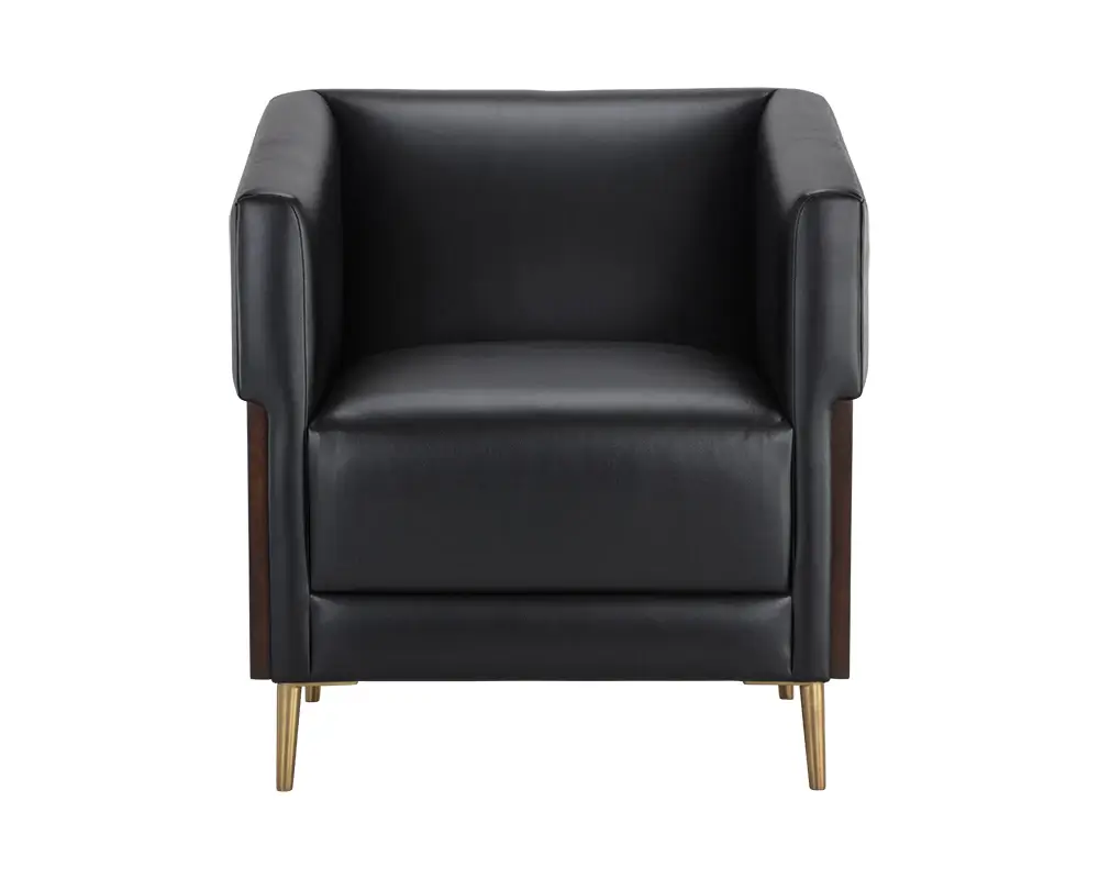 Sunpan Shylo Lounge Chair Black 105735 vaughan