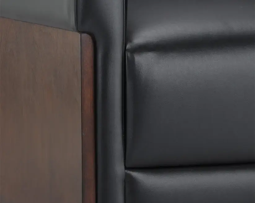 Sunpan Shylo Lounge Chair Black 105735 vaughan