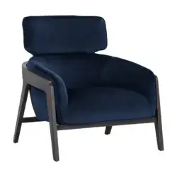 Sunpan Maximus Lounge Chair Blue 105926 toronto