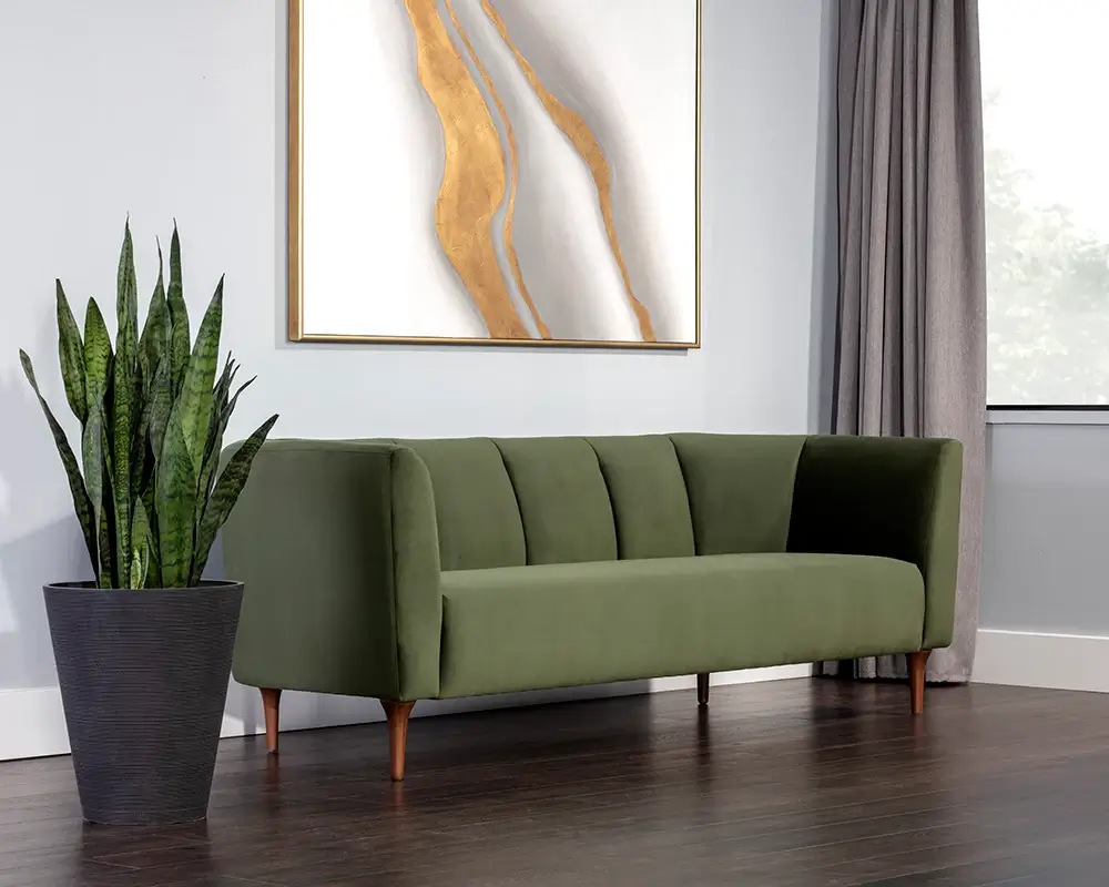 Sunpan Magnolia Sofa Evergreen 105970 king city