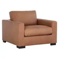 Sunpan Baylor Armchair Marseille Camel 106945 brampton