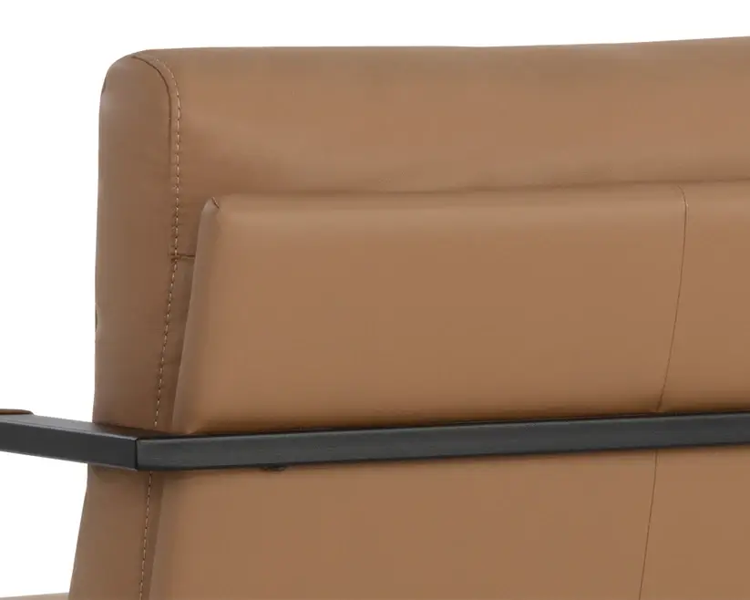 Sunpan Randy Swivel Lounge Chair Linea Wood 107693 toronto