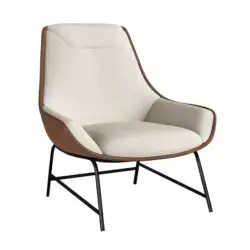 Sunpan Lucier Lounge Chair Belfast Oatmeal 111904 mississauga