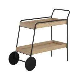 Sunpan Spruce Bar Cart Natural 108143