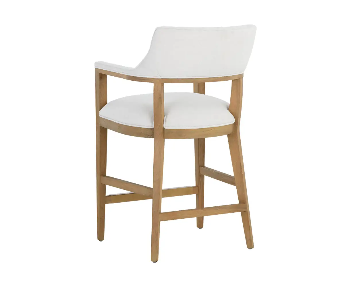 Sunpan Brylea Counter Stool - Natural Heather Ivory Tweed 108203 erin mills