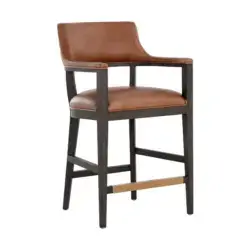Sunpan Brylea Counter Stool - Brown Shalimar Tobacco 110518 trenton