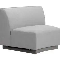 Sunpan Jaclyn Modular - Armless Chair Grey 108802 kelowna