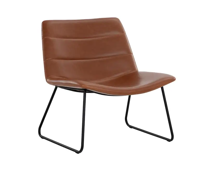 Sunpan Farren Lounge Chair Hazelnut 108906 caledon