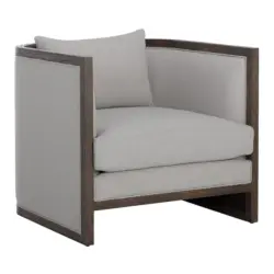 Sunpan Chloe Lounge Chair - Dark Brown 109094 brampton