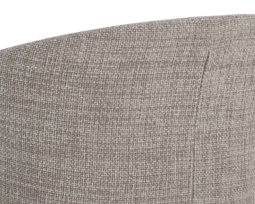 Sunpan Dina Swivel Dining Armchair Chacha Limestone 109166 laval