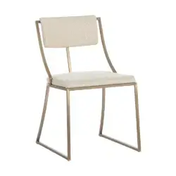 Sunpan Makena Dining Chair Oatmeal 109169 halifax
