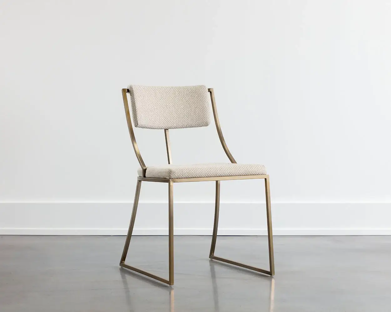 Sunpan Makena Dining Chair Oatmeal 109169 halifax