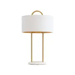 Sunpan Kezna Table Lamp White 109264 barrie