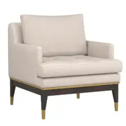 Sunpan Beckette Lounge Chair Effie Flax 109591