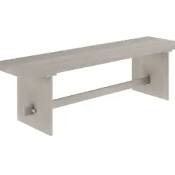 Sunpan Linus Bench Grey 110171 guelph