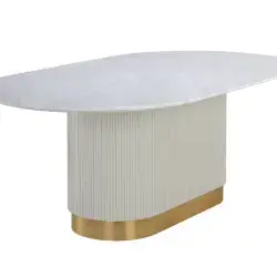 Sunpan Paloma Dining Table 84" Oval 110254 edmonton