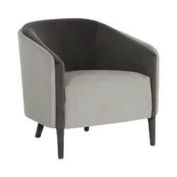 Sunpan Sheva Lounge Chair Sandstone 110340 brampton