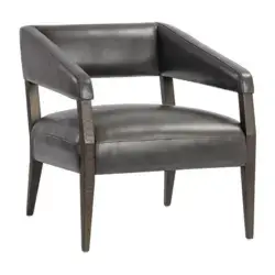 Sunpan Carlyle Lounge Chair Brentwood Charcoal 110530 grimsby