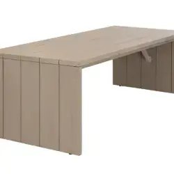 Sunpan Viga Dining Table - 94.5" Drift Brown 110828 ottawa