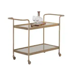 Sunpan Durva Bar Cart Gold 111311 huntsville