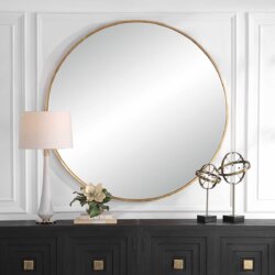 UTTERMOST JUNIUS LARGE ROUND MIRROR GOLD 09928 montreal