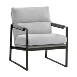 Sunpan David Lounge Chair Antonio Charcoal 106501 quebec city
