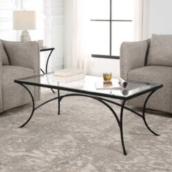 UTTERMOST ALAYNA COFFEE TABLE BLACK 22909 ottawa