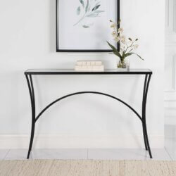UTTERMOST ALAYNA CONSOLE TABLE BLACK 22910 Brampton