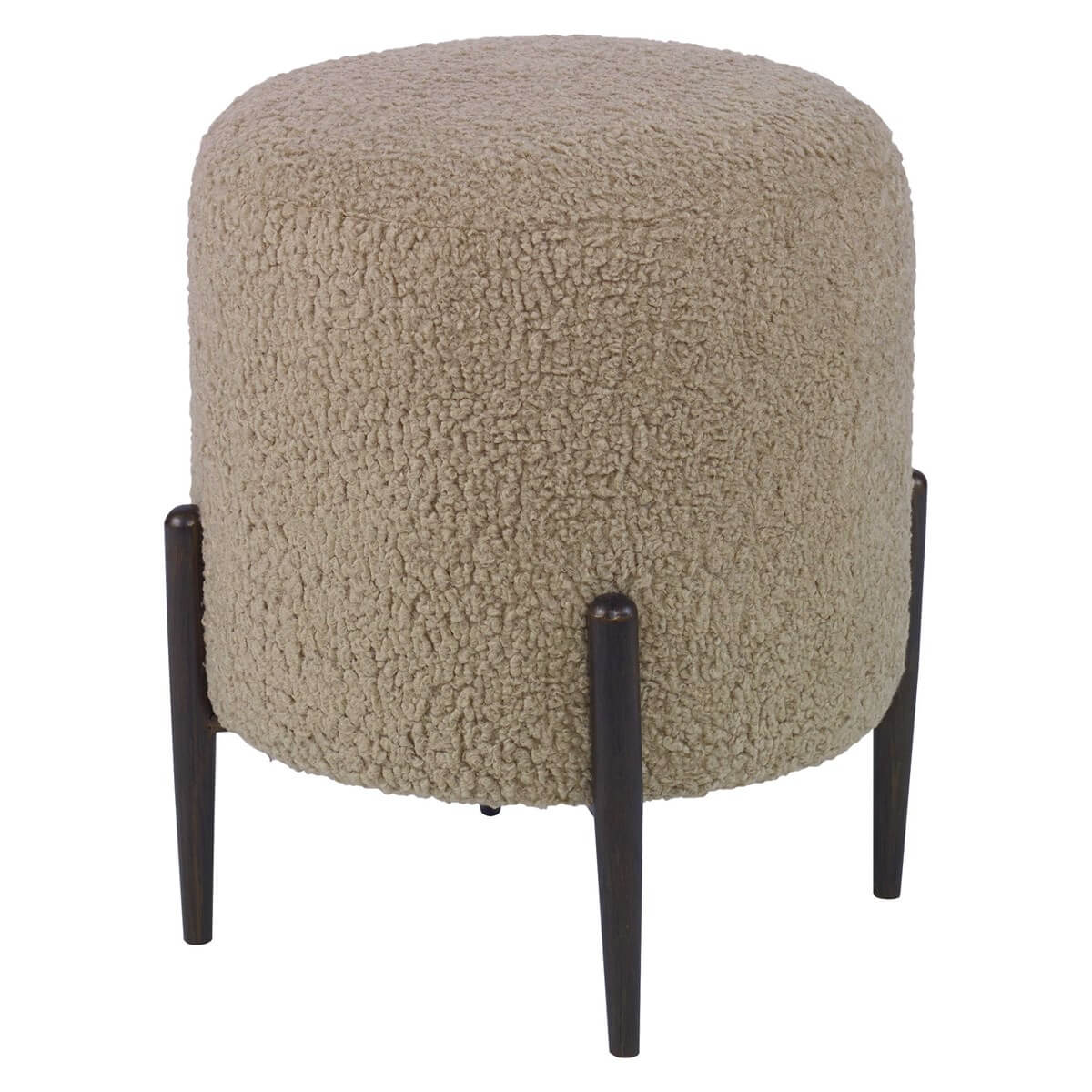 UTTERMOST ARLES OTTOMAN LATTE 23744 newmaket