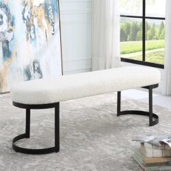 UTTERMOST INFINITY BENCH BLACK 23817 toronto
