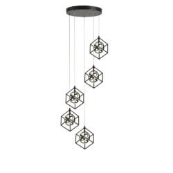 ARTCRAFT TULIP COLLECTION 5 LIGHT PENDANT MU1013 winnipeg
