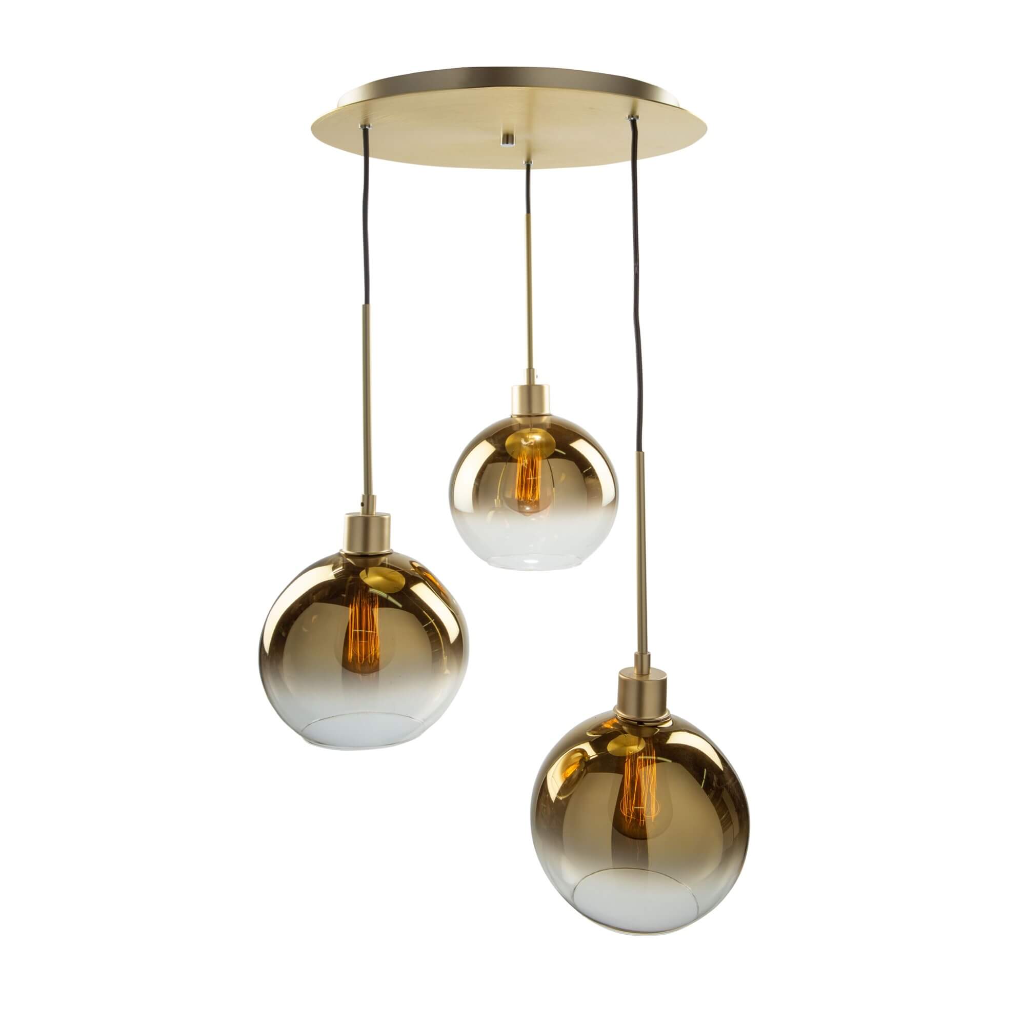 ARTCRAFT MORNING MIST 3 LIGHT PENDANT SC13283GD markham