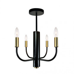 ARTCRAFT AVALON 4 LIGHT CHANDELIER AC10624VB etobicoke